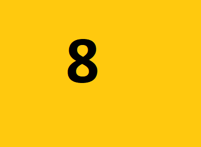 číslo 8