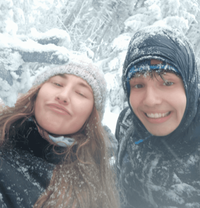 Zdolávali jsme Lysou horu