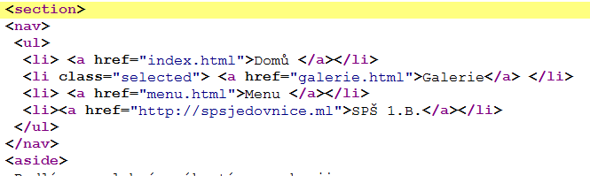 Úprava textu html i css